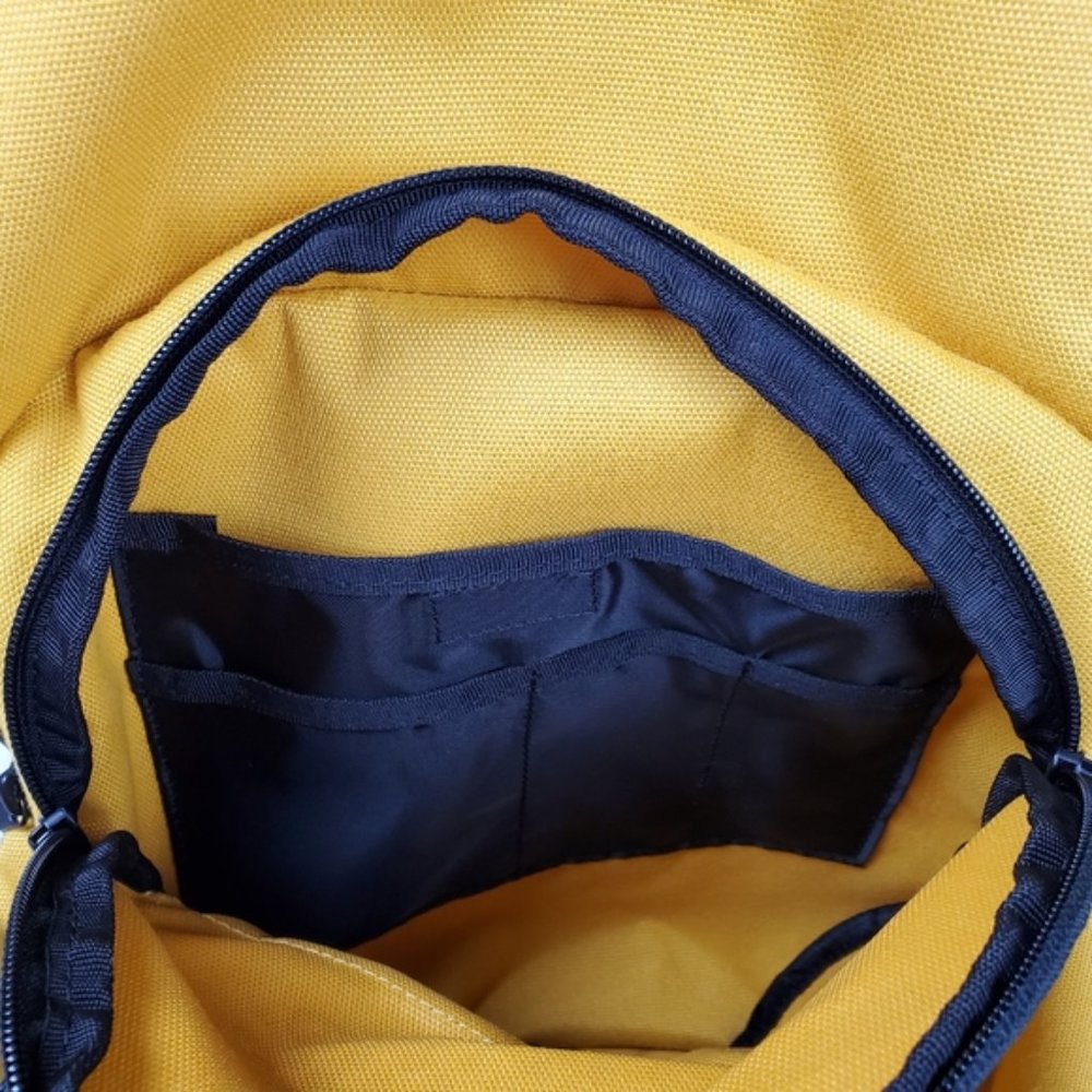 Vans Motivee 3-B Large Laptop Backpack - Yellow - Picture 3 of 6